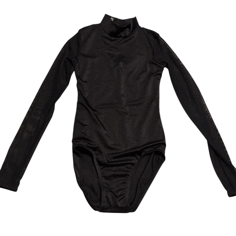 Weissman Sheer Sleeve Chic Bodysuit